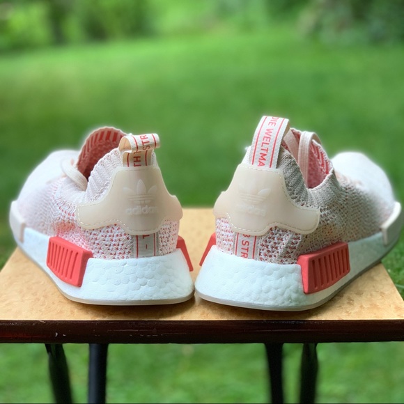 NEW Adidas NMD R1 STLT Primeknit Linen Women’s 7 - Picture 5 of 7